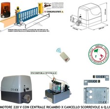 Cancello Scorrevole Kit
