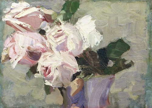 Poster impressionista floreale