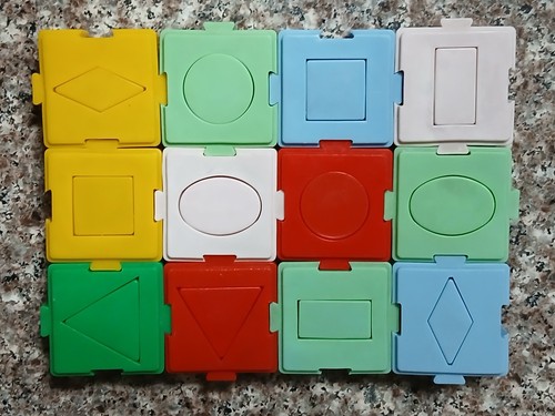 Lotto blocchi puzzle - blocchi,
