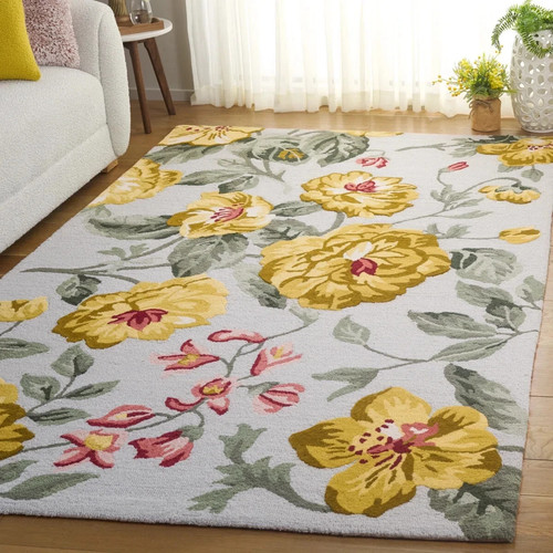 Tappeto trapuntato mano 5x8 - trapuntato,