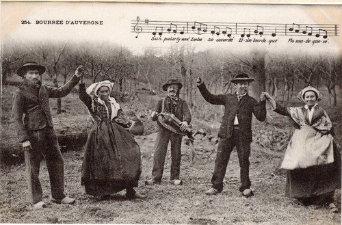 Bourrée auvergne - bourrée,