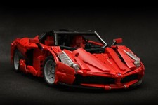 Lego Ferrari Enzo Poster Arte