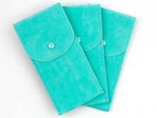 3 Pochette Monoposto Colore Azzurro Travel Box Tessuto Watch Lusso Promo