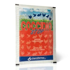 COCCIDIOSTOP POLVERE bustina 50GR ELIMINA FORME DI COCCIDIOSI NEI VOLATILI