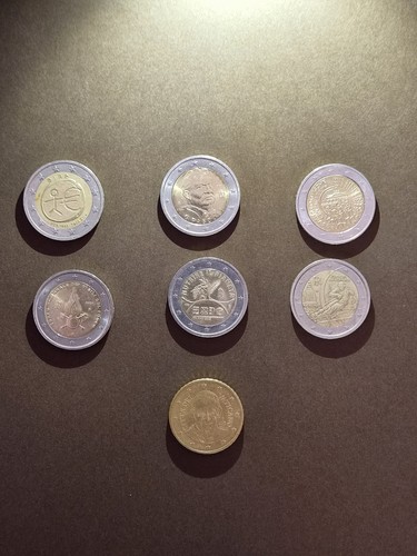 Lotto monete euro cent - euro:, 50