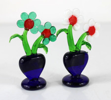 Coppia Vasetti con Fiori in