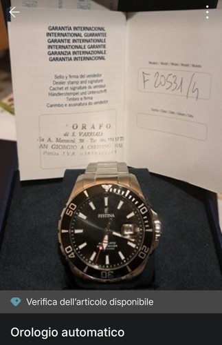 Festina f20531 uomo - festina, f20531/4