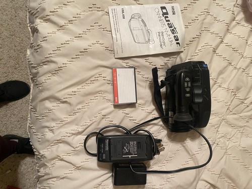 Quasar d52 vhs palmcorder - quasar, vhs-c