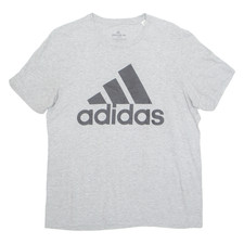 ADIDAS Maglietta Uomo Grigia M