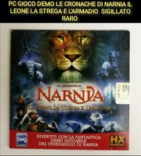 PC GIOCO DEMO LE CRONACHE DI NARNIA IL LEONE LA STREGA E L'ARMADIO  SIGILLATO 