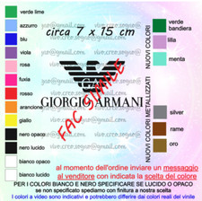 ADESIVO STICKERS AUTO MOTO