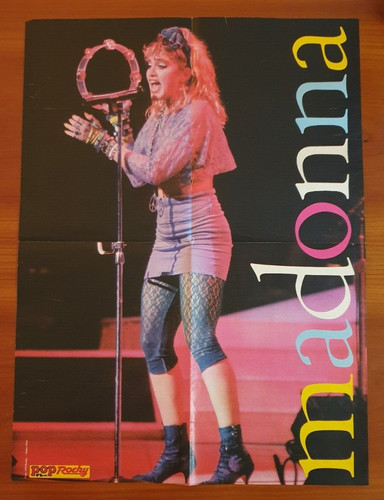 Madonna raro poster vintage - madonna,