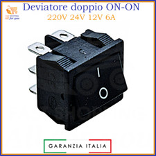 Interruttore doppio deviatore