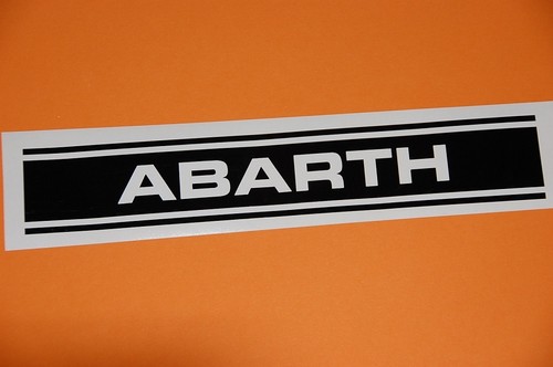 Kit adesivi abarth stripe - 2,