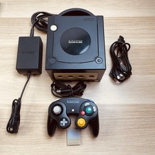 NINTENDO GAMECUBE Console  NERO con CONTROLLER CAVI E MEMORY - PAL EUR ORIGINALE