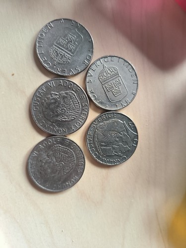 Monete corone svedesi - monete,