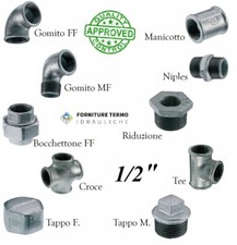 RACCORDI IDRAULICI ZINCATI 1/2