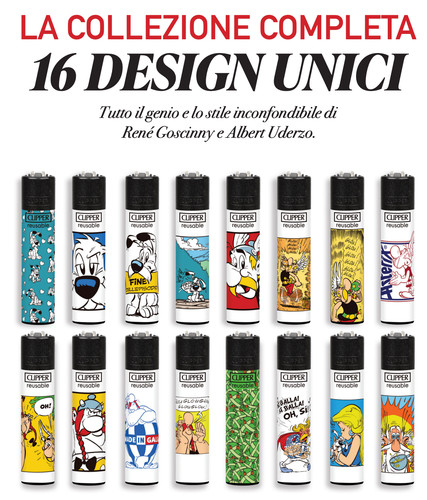 Clipper asterix obelix set - asterix,
