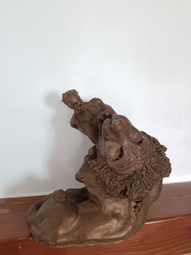 Scultura ercole il leone - “ercole, e