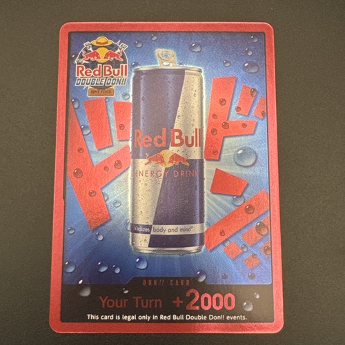 Red bull doppio - doppio, carta