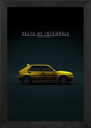 Quadro lancia delta integrale - lancia,