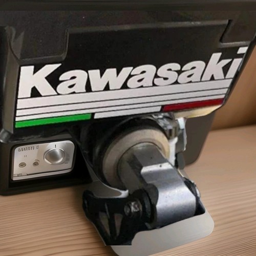 Adesivo kawasaki italia - adesivo,