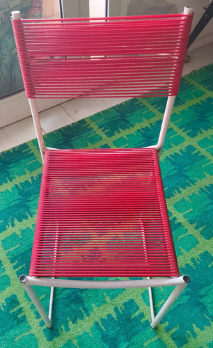 Sedia spaghetti gian - gian, domenico
