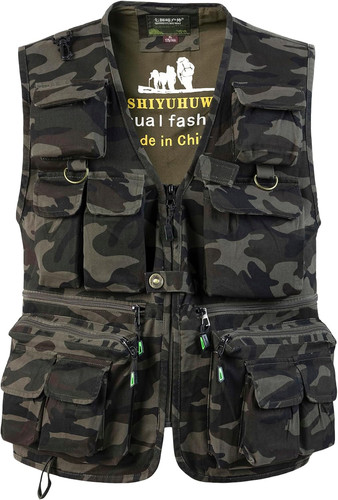 Gilet pesca uomo - gilet,