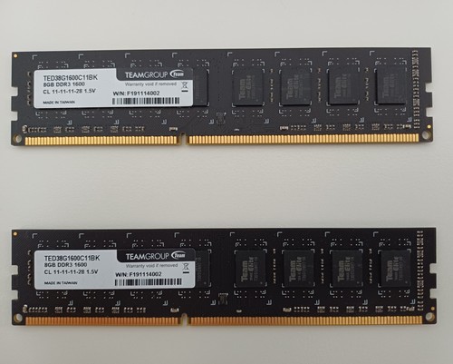 Ram 16gb ddr3 1600mhz - (2x8gb),