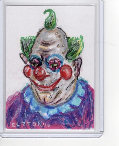 Aceo carta schizzo originale - schizzo,
