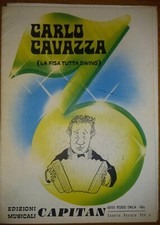 Carlo Cavazza - La fisa tutta swing, Ed. Capitan (16 brani)
