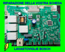 RIPARAZIONE SCHEDA LAVASTOVIGLIE BOSCH SGS45M AKO 720241-01 - AKO717045-02