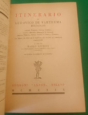Giudici Paolo - Itinerario di Ludovico De Varthema Bolognese - Alpes 1929