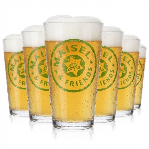 Bicchieri birra maisel bianchi - maisel,