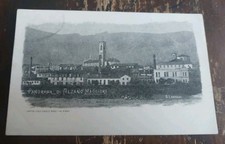 CARTOLINA D'EPOCA ORIGINALE BERGAMO PROVINCIA ALZANO MAGGIORE LEGRENZI PANORAMA 