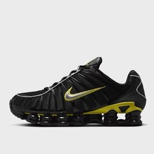 Nike shox nero giallo - nike,