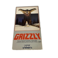 Vintage Grizzly VHS Tape 1990