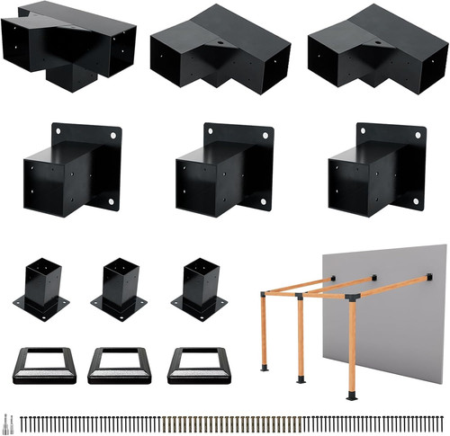 Pezzi staffe per pergola - pezzi,