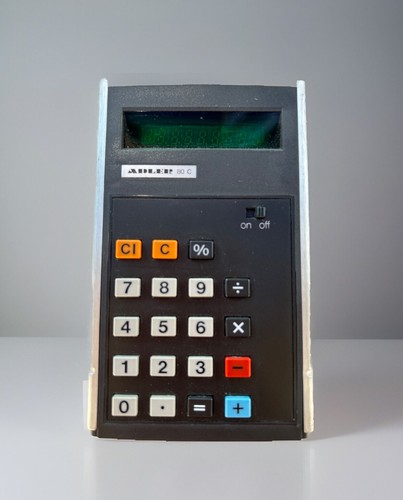 Calcolatrice adler con - c,
