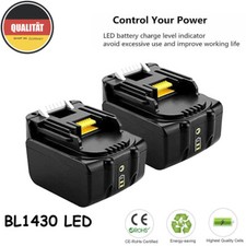 2x per Makita BL1430B batteria