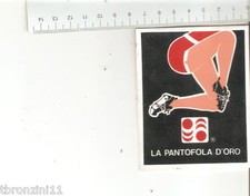 ADESIVO ANNI '70/'80 - LA PANTOFOLA D'ORO - VEDI FOTO