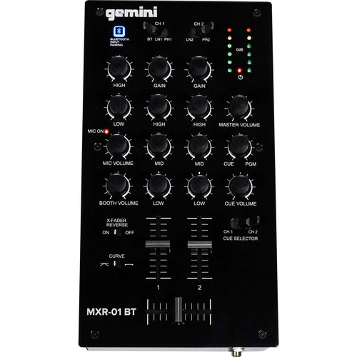 Gemini mxr 01bt canali dj - mxr-01bt, 2