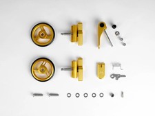 Brompton Colourlab Touchpoints Set – Kit Personalizzato Oro Ruote e Morsetti Nuovo