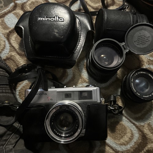 Minolta matic fotocamera - minolta, hi-matic