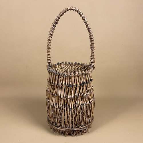 Fioriera vintage cesto - , tondo