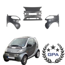 KIT 3 PEZZI PARAFANGO COFANO PARAURTI ANTERIORE PER SMART 1998 1999 2000 2001