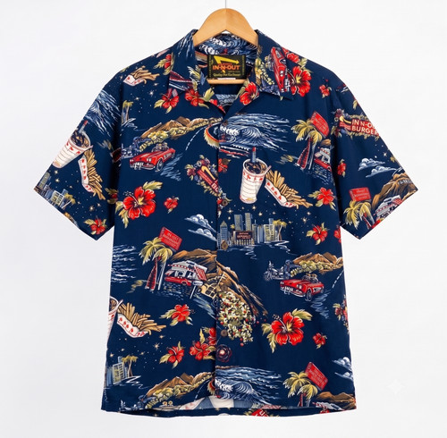 Camicia hawaiana out - in,