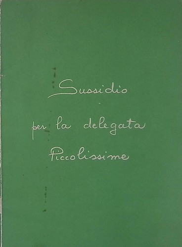 Sussidio per delegata - sussidio,
