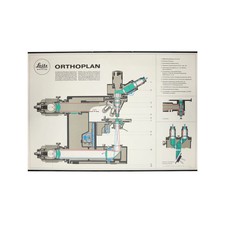 POSTER MICROSCOPIO LEITZ