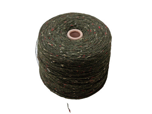 Lana filato maglia|verde/rosso